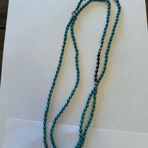 Silpada Turquoise Bead Double Strand Necklace